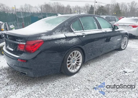 2014 BMW 750I xDrive из США, поврежденный, VIN WBAYB6C56ED225091